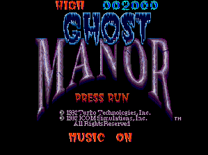 ghost manor turbografx 16