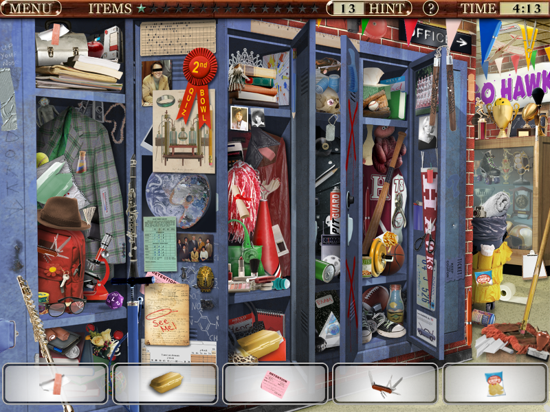 Little Shop: Memories (Windows) screenshot: Lockers