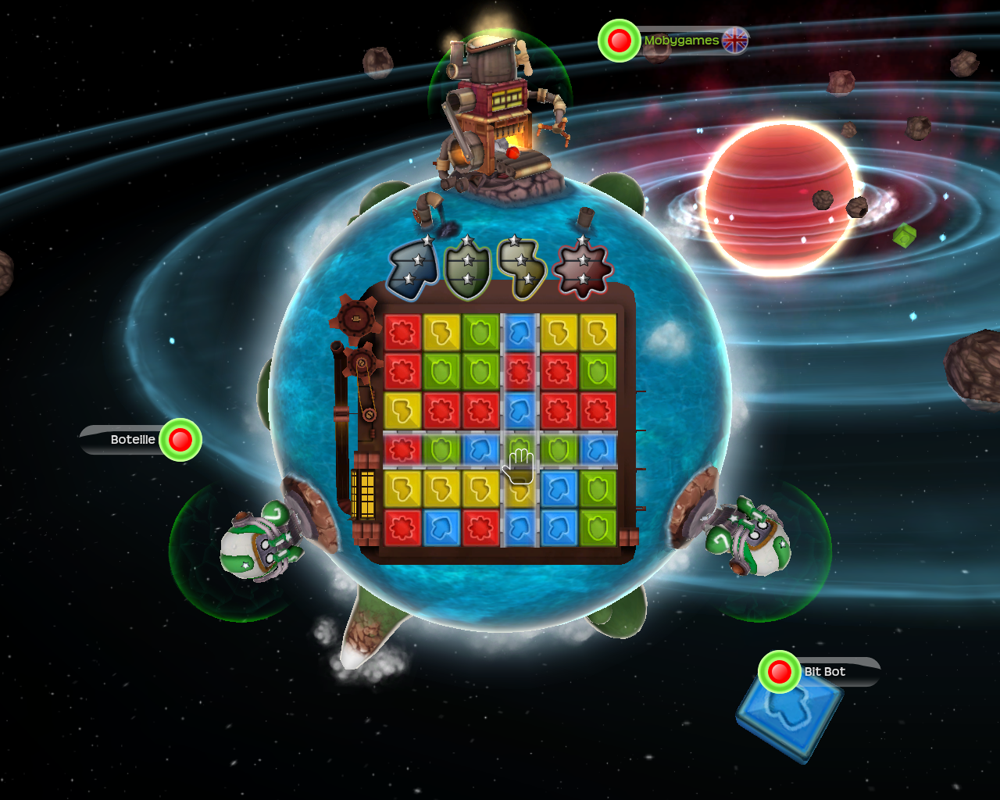 Puzzlegeddon (Windows) screenshot: Robot avatar