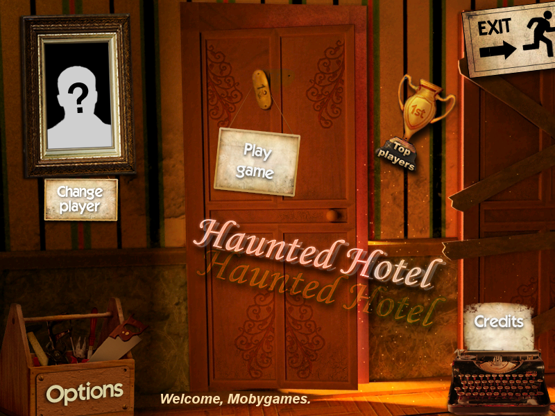 Haunted Hotel (Windows) screenshot: Main menu