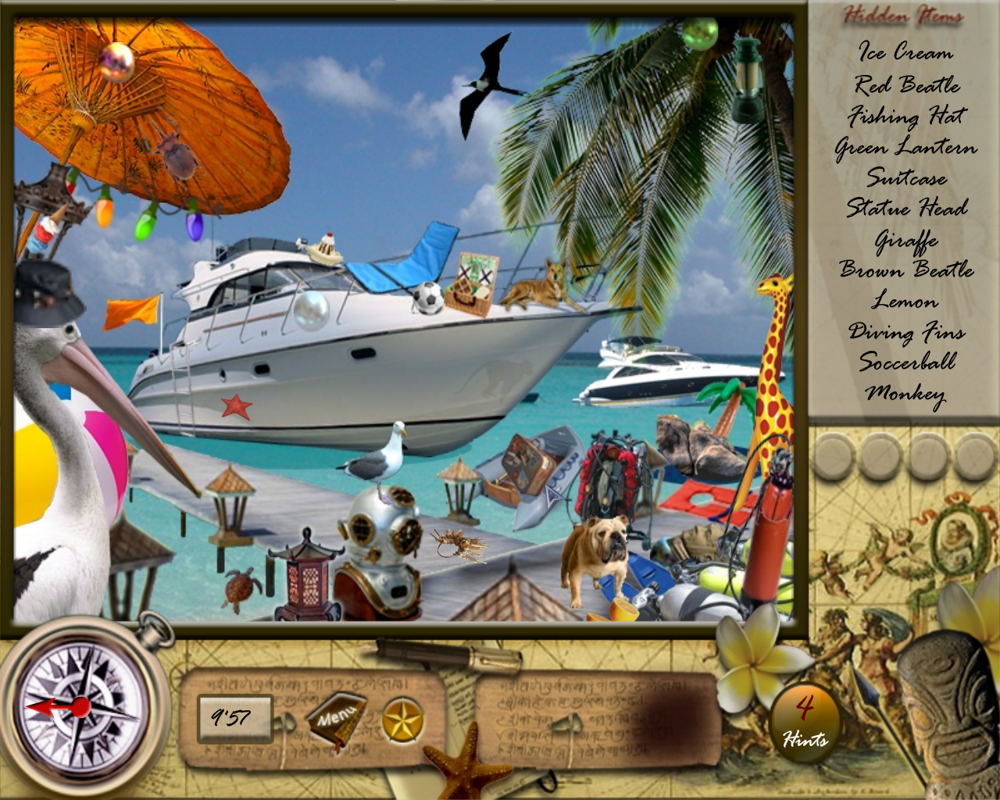 Tahiti Hidden Pearls (Windows) screenshot: Large boat