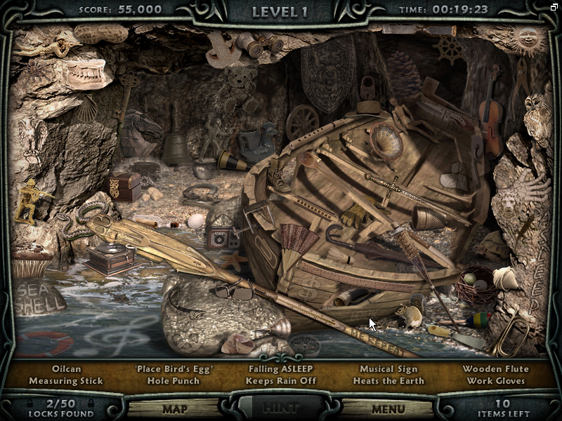 Escape Rosecliff Island (Windows) screenshot: Cave