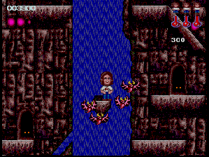 Ghost Manor (TurboGrafx-16) screenshot: Harmless demons