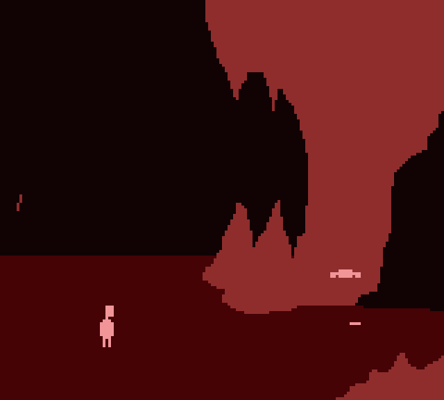 Don't Look Back (Windows) screenshot: The entrance to the underworld