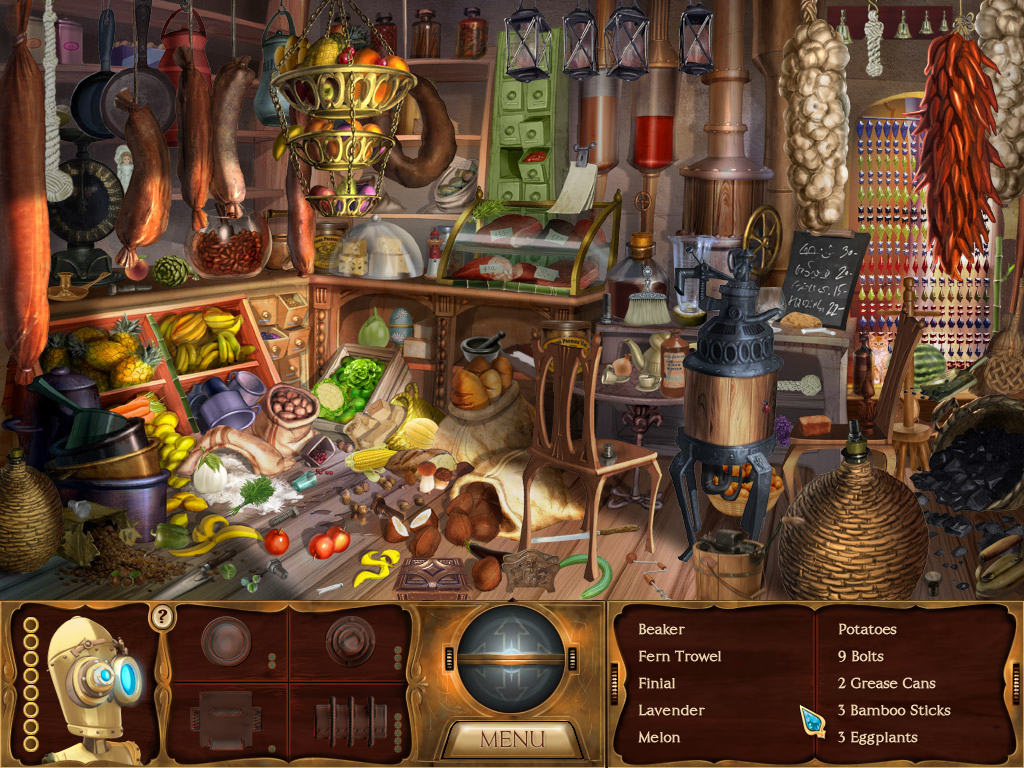 The Clockwork Man (Windows) screenshot: Grocery