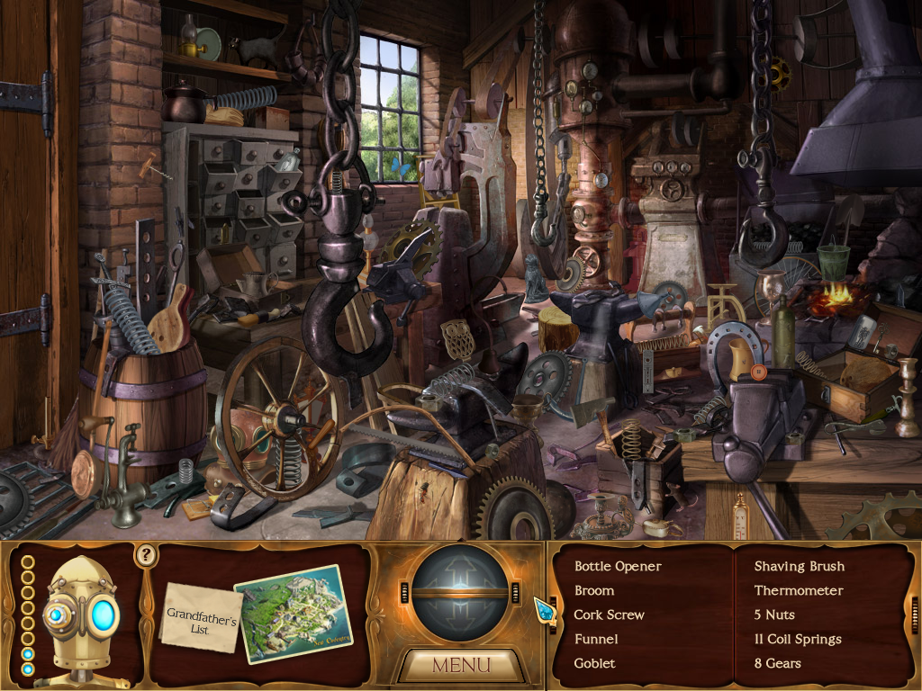 The Clockwork Man (Windows) screenshot: Blacksmith