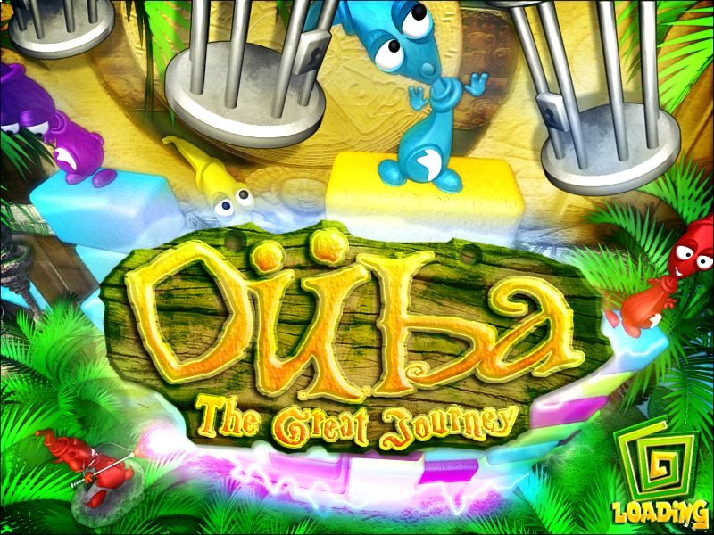 Oüba: The Great Journey (Windows) screenshot: Loading screen