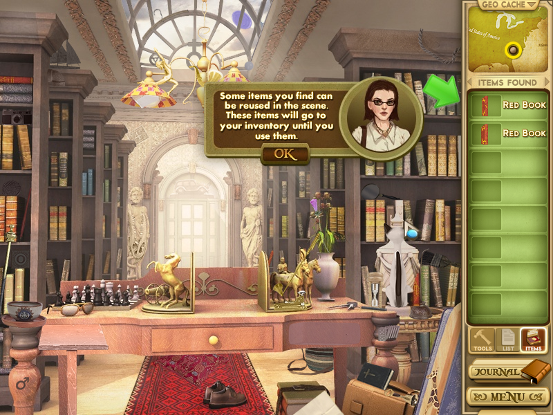 Adventure Chronicles: The Search for Lost Treasure (Windows) screenshot: The national museum
