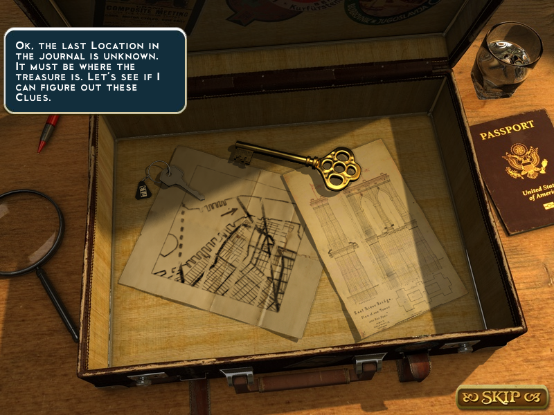 Adventure Chronicles: The Search for Lost Treasure (Windows) screenshot: Clues
