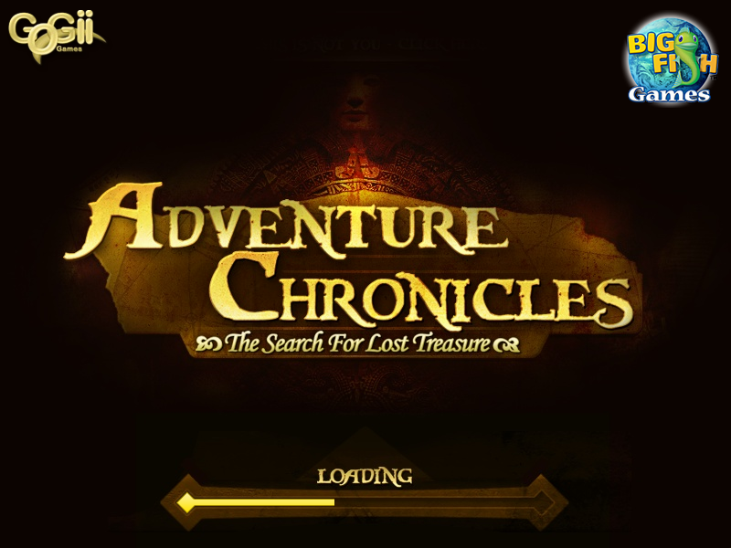 Adventure Chronicles: The Search for Lost Treasure (Windows) screenshot: Loading screen