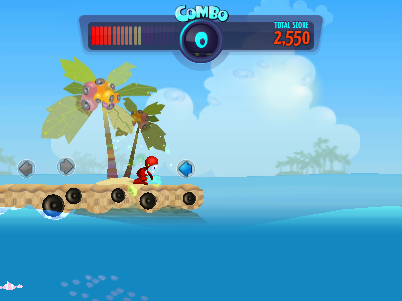 Mevo & the Grooveriders (Windows) screenshot: Beach level