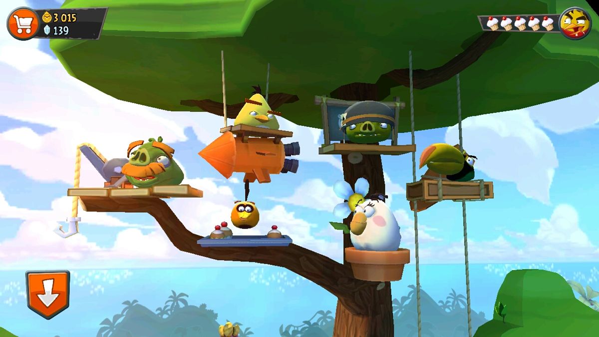 Screenshot of Angry Birds: Go! (Android, 2013) - MobyGames