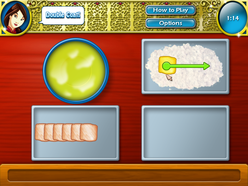 Cooking Academy 2: World Cuisine (Windows) screenshot: Double coat!