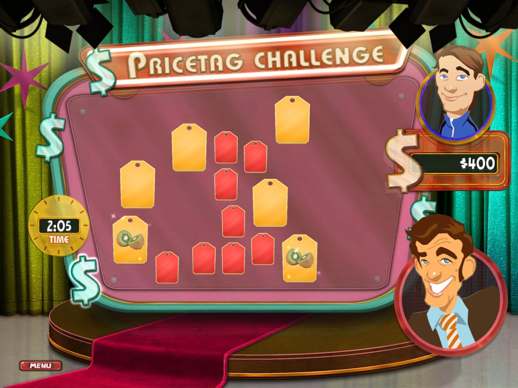 Discovery! Seek & Find Adventure (Windows) screenshot: Pricetag challenge mini game.