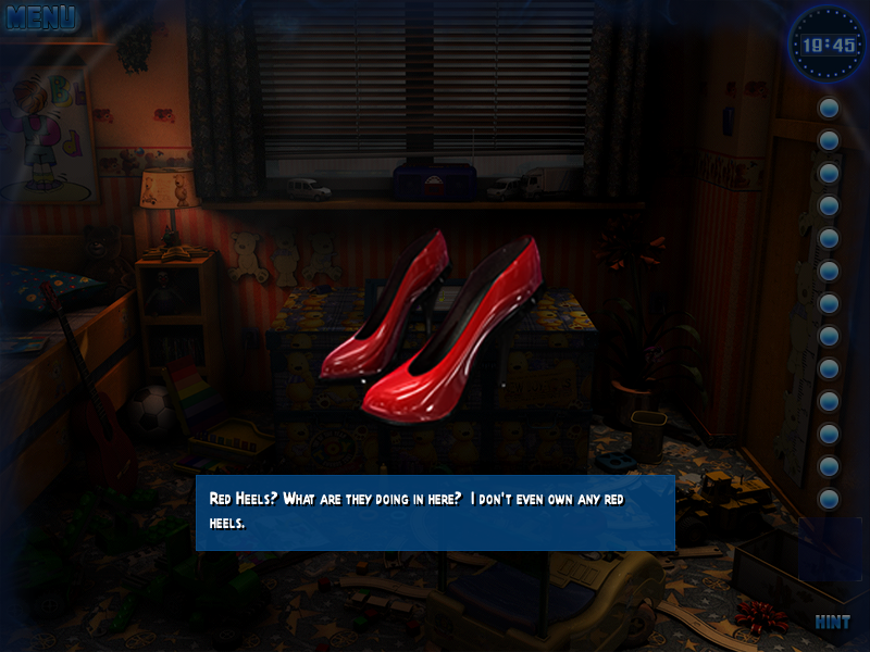 Hidden Secrets: The Nightmare (Windows) screenshot: Red shoes