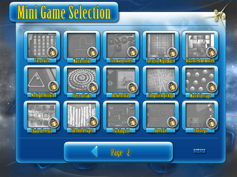 Hidden Secrets: The Nightmare (Windows) screenshot: More mini-games