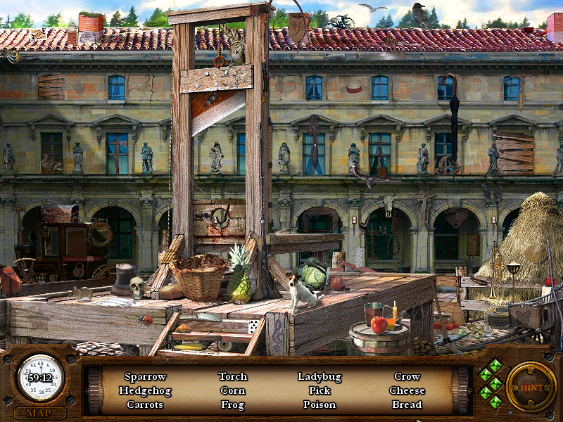 The Count of Monte Cristo (Windows) screenshot: Execution square