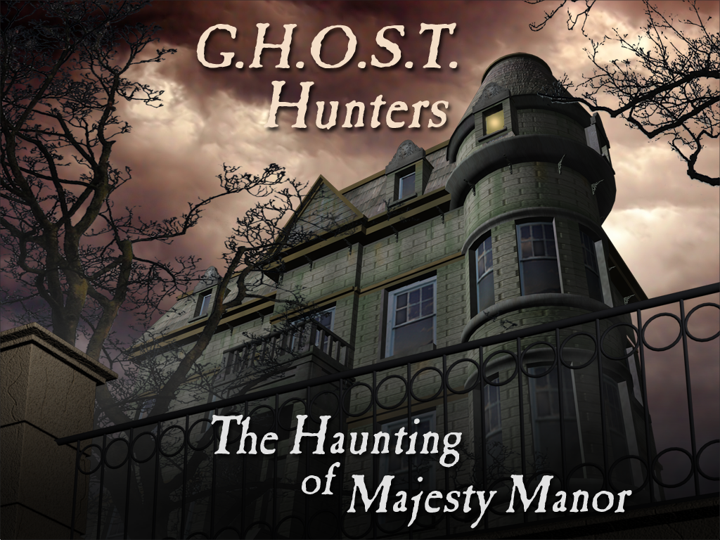 G.H.O.S.T. Hunters: The Haunting of Majesty Manor (Windows) screenshot: Title screen