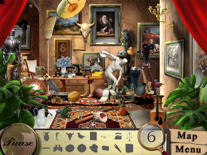 Detective Agency (Windows) screenshot: Museum hall