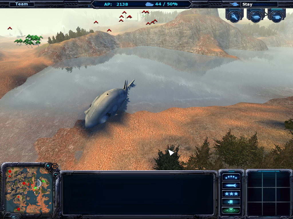 Ground Control II: Operation Exodus (Windows) screenshot: A dead whale-like sea animal