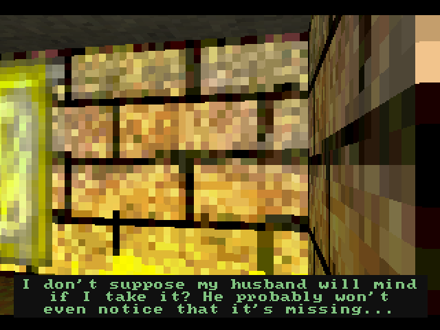 <small>Judith (Windows) screenshot:</small><br> Exploring one of the rooms.