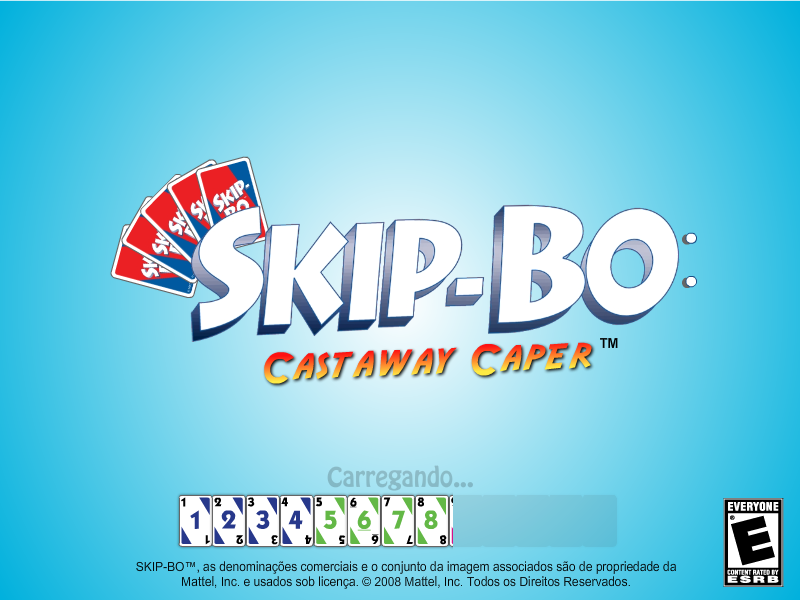 SKIP-BO: Castaway Caper (Windows) screenshot: Loading screen