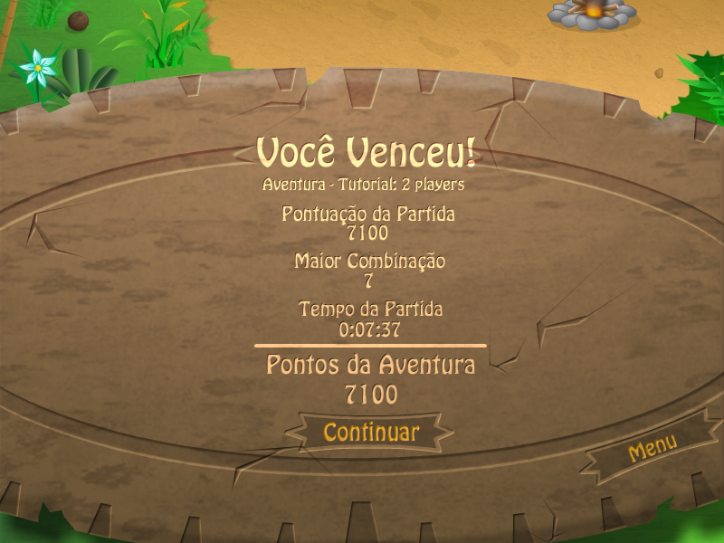 Screenshot of SKIPBO Castaway Caper (Windows, 2008) MobyGames