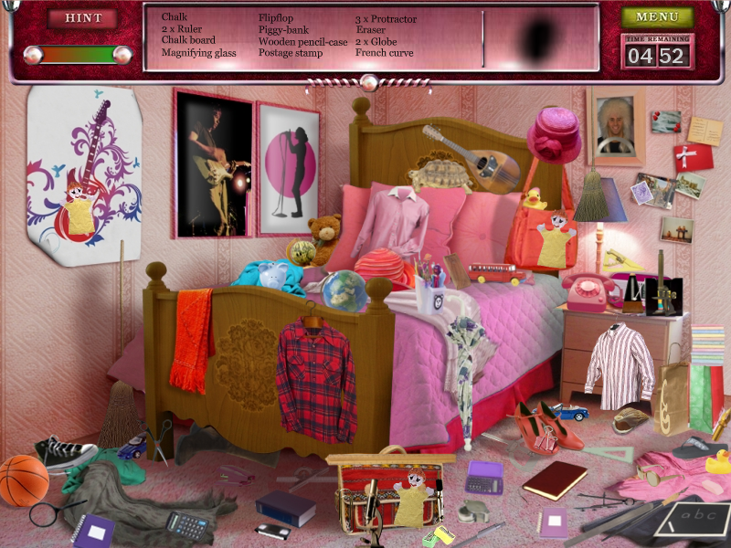 Pretty in Pink (Windows) screenshot: Andie's bedroom