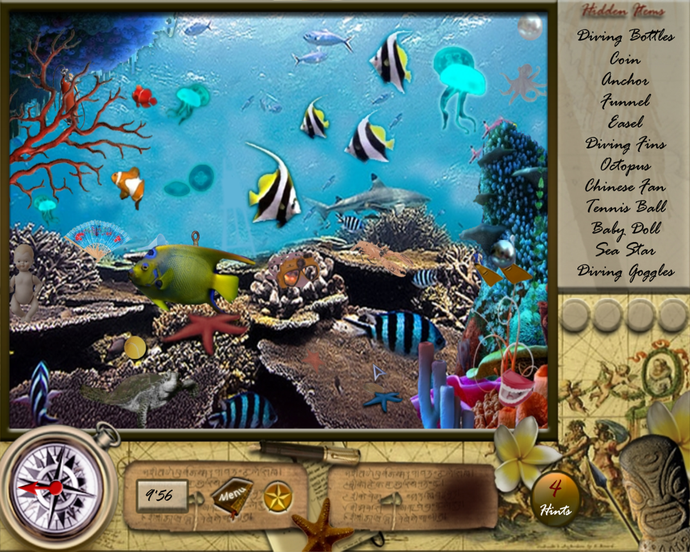 Tahiti Hidden Pearls (Windows) screenshot: Reef