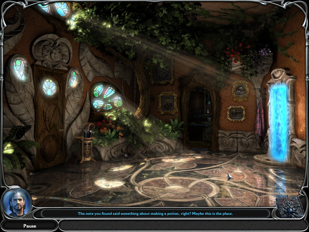 Dream Chronicles: The Chosen Child (Windows) screenshot: A strange house