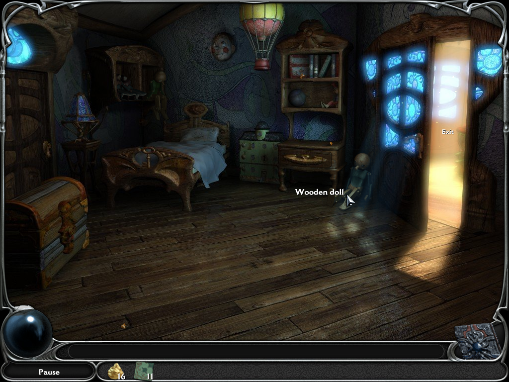 Dream Chronicles: The Chosen Child (Windows) screenshot: The little girl's bedroom
