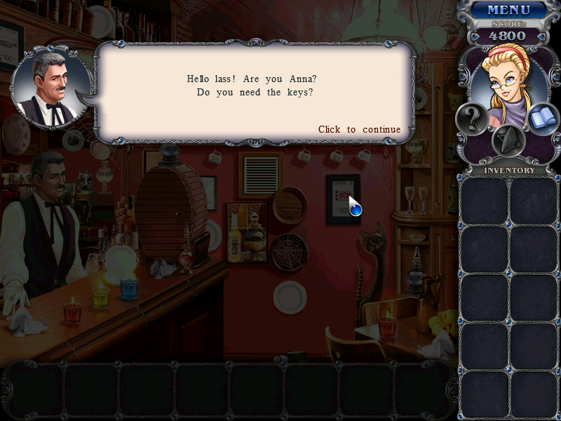 3 Days: Zoo Mystery (Windows) screenshot: Barman