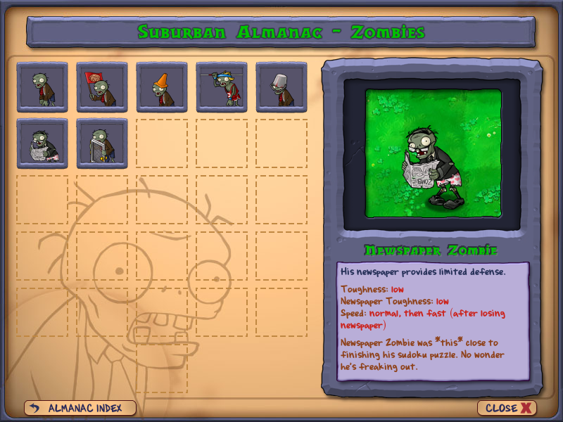 Screenshot of Plants vs. Zombies (Windows, 2009) - MobyGames