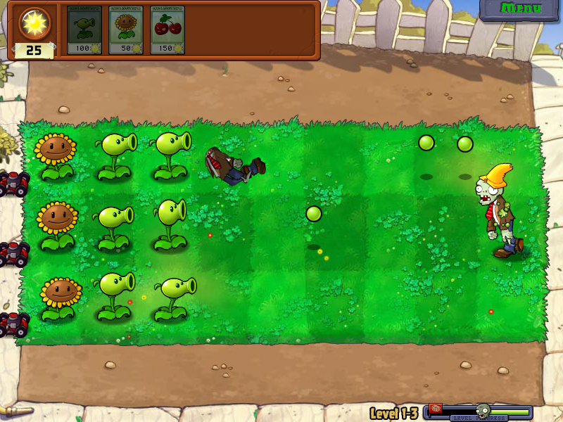 Screenshot of Plants vs. Zombies (Windows, 2009) - MobyGames