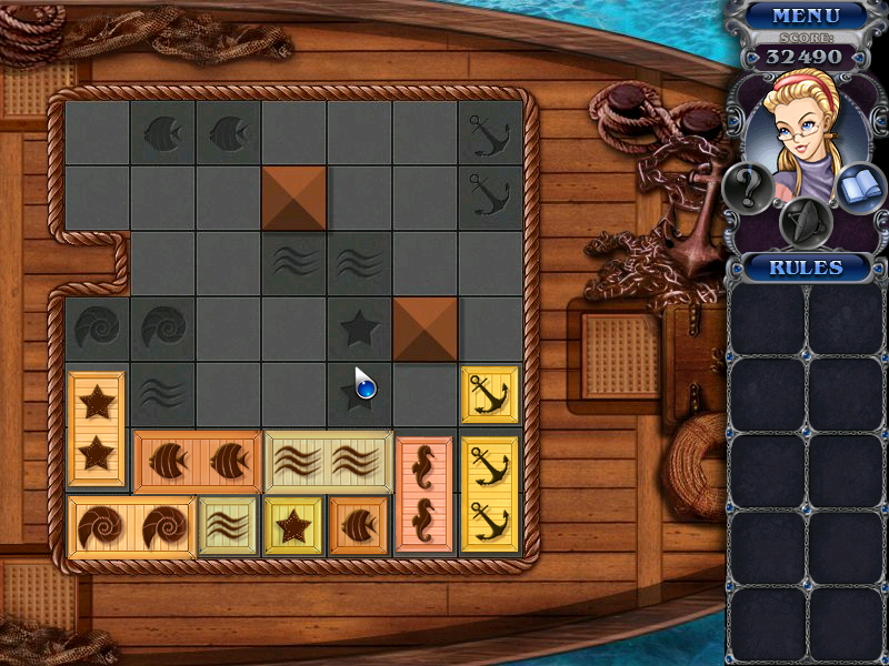 3 Days: Zoo Mystery (Windows) screenshot: Sliding blocks puzzle