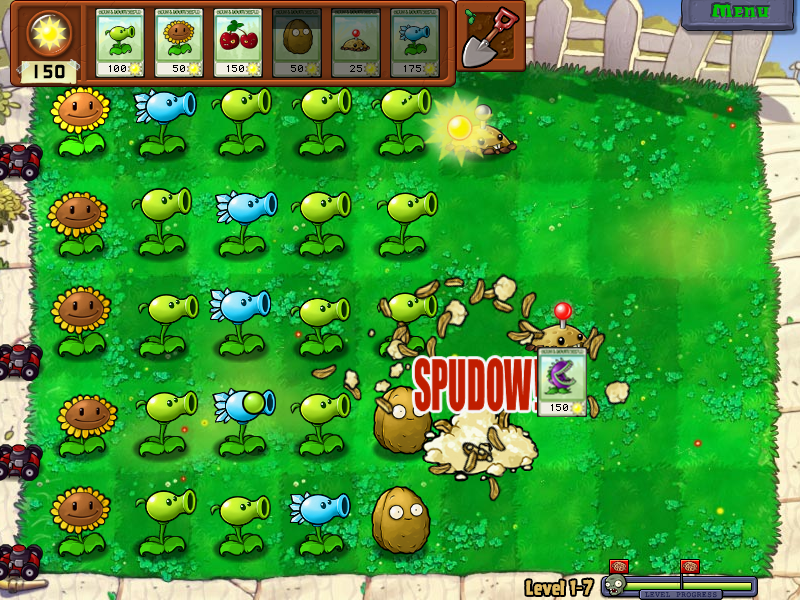 Screenshot of Plants vs. Zombies (Windows, 2009) - MobyGames