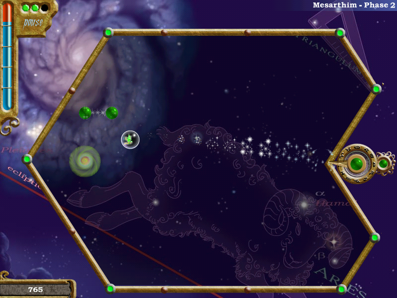 Zodiac (Windows) screenshot: The nova star