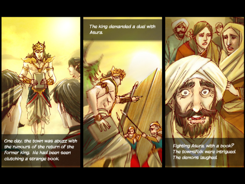 Pahelika: Secret Legends (Windows) screenshot: Return of the king