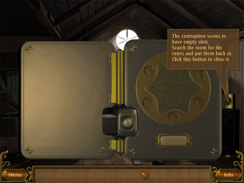Pahelika: Secret Legends (Windows) screenshot: Rune contraption