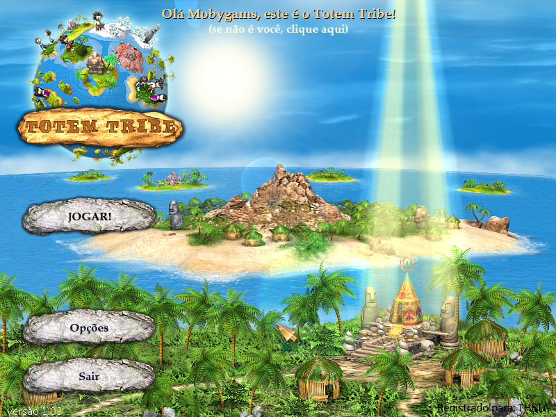 Totem Tribe (Windows) screenshot: Main Menu