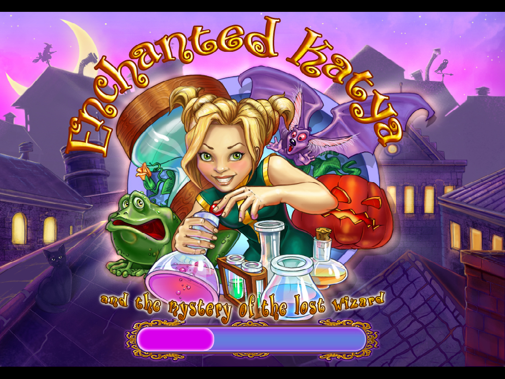 Enchanted Katya and the Mystery of the Lost Wizard (Windows) screenshot: Loading screen