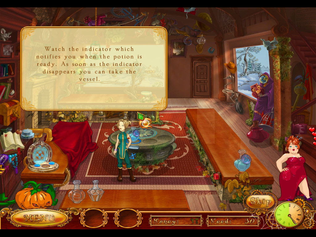 Enchanted Katya and the Mystery of the Lost Wizard (Windows) screenshot: Tutorial