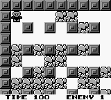 Bomber Man GB (Game Boy) screenshot: (Bomberman GB) Level start