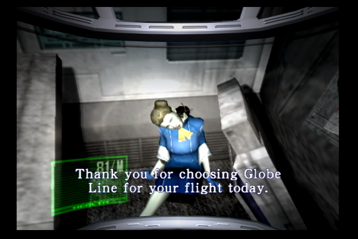 Echo Night: Beyond (PlayStation 2) screenshot: A broken stewardess android.
