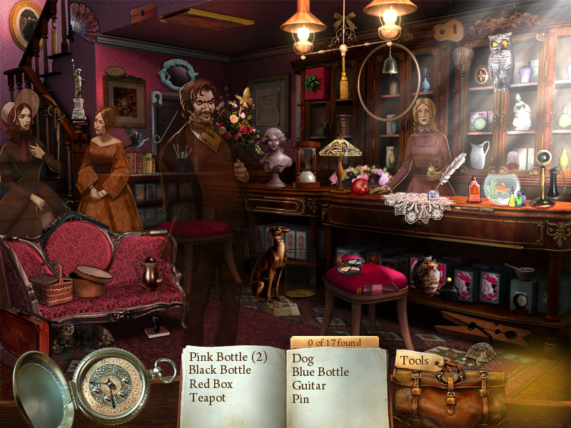 Midnight Mysteries: The Edgar Allan Poe Conspiracy (Windows) screenshot: Store