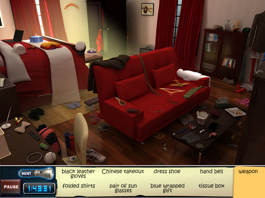 Clue: Accusations and Alibis (Windows) screenshot: Guest house