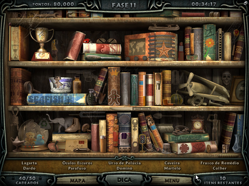 Escape Rosecliff Island (Windows) screenshot: Bookcase