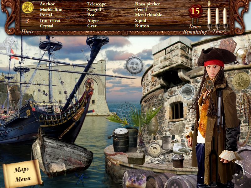 Lost Secrets: Caribbean Explorer - Secrets of the Sea (Windows) screenshot: Port
