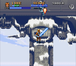 Super Star Wars: The Empire Strikes Back (SNES) screenshot: Almost there...