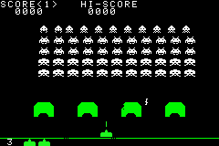Screenshot of Space Invaders (Game Boy Advance, 1999) - MobyGames